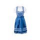 esmara® Damen Dirndl, im feschen Oktoberfest-Look (aop/blau, 42) - B-Ware sonstiges