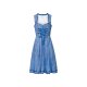 esmara® Damen Dirndl, im feschen Oktoberfest-Look (aop/blau, 42) - B-Ware sonstiges
