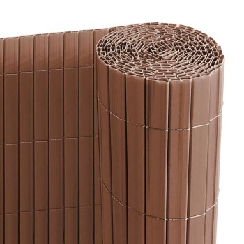 Ribelli Sichtschutzmatte, aus PVC, 160 x 500 cm, braun -...