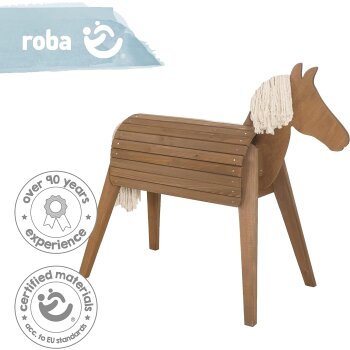 roba Spielpferd Outdoor, braun - B-Ware neuwertig