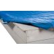 roba Abdeckplane für Sandkästen, 154 x 154cm, wetterfest, blau - B-Ware neuwertig