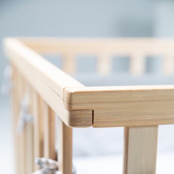 roba Jumbotwins Laufgitter, 75 x 100 cm, natur - B-Ware...