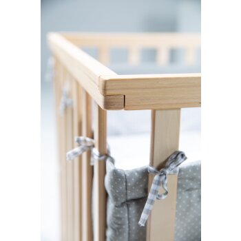 roba Jumbotwins Laufgitter, 75 x 100 cm, natur - B-Ware neuwertig