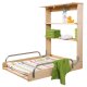 roba Wandwickelregal, klappbar, inkl. Wickelunterlage Dschungelbaby, natur - B-Ware sehr gut