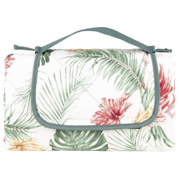 LIVARNO home Picknickdecke, 127 x 168 cm, faltbar (Flamingos) - B-Ware neuwertig