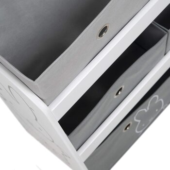 roba Spielregal „Miffy“, mit 5 Stoffboxen - B-Ware neuwertig