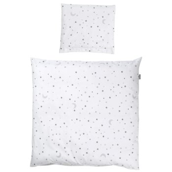 roba Sternenzauber Baby-Bettwäsche-Set, 80 x 80 cm,...