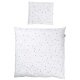 roba Sternenzauber Baby-Bettwäsche-Set, 80 x 80 cm, grau - B-Ware neuwertig