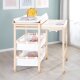 roba Bade-Wickel-Kombi Baby Pool, ausziehbar, Holz natur - B-Ware neuwertig