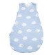 roba Schlafsack Kleine Wolke 70 cm - Babyschlafsack ganzjährig für Neugeborene, blau - B-Ware sehr gut