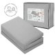 roba Reisebettmatratze safe asleep® , 60 x 120 cm, Abnehmbarer Mesh Bezug in Grau , Inklusive Tragetasche - B-Ware sehr gut