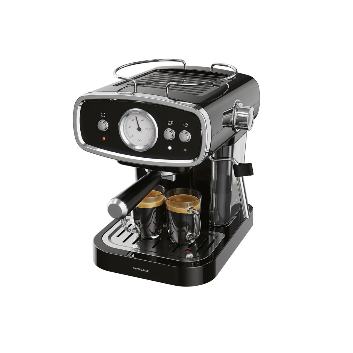 SILVERCREST® KITCHEN TOOLS Espressomaschine »SEM 1050 A2«, mit  Siebträger-System - B-Ware sehr gut, 67,99 €