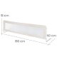 roba Bettschutzgitter, klappbar, 150 cm, beige - B-Ware neuwertig