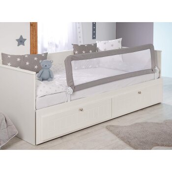 roba Bettschutzgitter Klipp-Klapp, 150 cm, taupe - B-Ware...