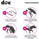 DDOXX Hundegeschirr Nylon, Step-In, Verstellbar, Ausbruchsicher, Pink, XS - B-Ware sehr gut
