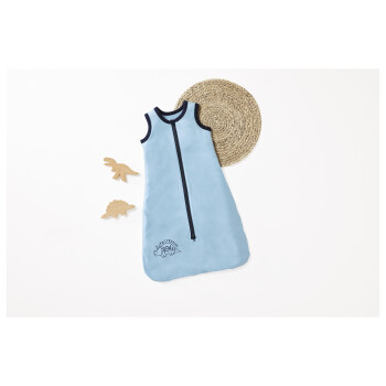 lupilu® Baby Schlafsack, aus reiner Baumwolle (blau, 110) - B-Ware sehr gut