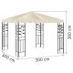LIVARNO HOME Pavillon, 3 x 3 m, mit Stahlgestell, beige - B-Ware Transportschaden Kosmetisch