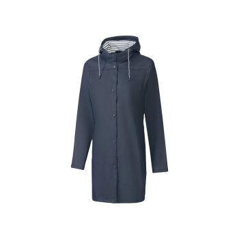 CRIVIT Damen Regenparka mit verlängerter Rückenpartie (dunkelblau, S) - B-Ware neuwertig