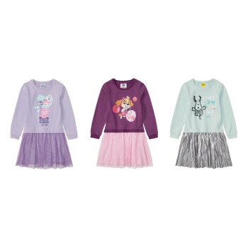 Kleinkinder/Kinder Mädchen Kleid mit Baumwolle - B-Ware