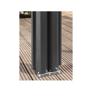 LIVARNO home Doppel-Seitenmarkise, 600 x 160 cm - B-Ware Transportschaden Kosmetisch
