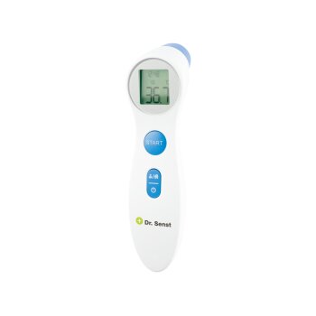 Dr. Senst Stirn-Thermometer, 2in1, mit Infrarot-Sensor -...