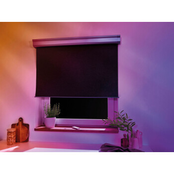 LIVARNO home Automatik-Verdunkelungsrollo, »Zigbee Smart Home«, 100 x 195 cm - B-Ware neuwertig