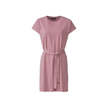 esmara® Damen Kleid, mit V-Ausschnitt / Rundhalsausschnitt (lila, XS (32/34)) - B-Ware sehr gut