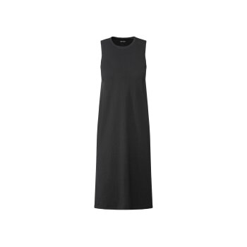 esmara® Damen Kleid mit langen Seitenschlitzen (schwarz, XS (32/34)) - B-Ware sehr gut