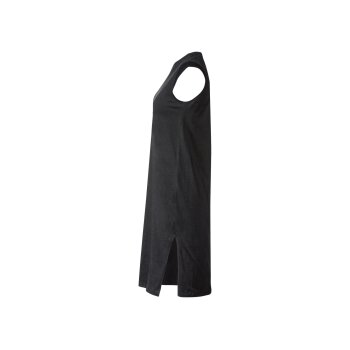 esmara® Damen Kleid mit langen Seitenschlitzen (schwarz, XS (32/34)) - B-Ware sehr gut