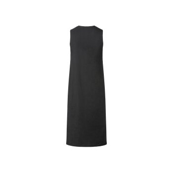 esmara® Damen Kleid mit langen Seitenschlitzen (schwarz, XS (32/34)) - B-Ware sehr gut