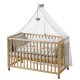 roba Room Bed Jumbo Twins, 60 x 120 cm, Beistellbett zum Elternbett mit kompletter Ausstattung - B-Ware neuwertig