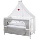 roba Beistellbett Adam & Eule,  60 x 120 cm, weiß - B-Ware neuwertig