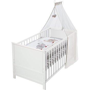 roba Babybett-Set Jumbotwins, inkl. Bettwäsche,...