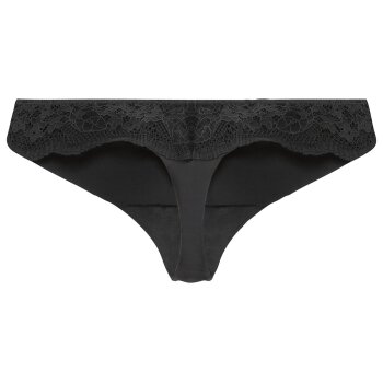 esmara® Damen Strings, 5 Stück, nahtlos (schwarz, S(36/38)) - B-Ware sehr gut