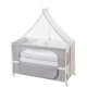roba Room Bed Heartbreaker, 60 x 120 cm, Beistellbett zum Elternbett, komplette Ausstattung - B-Ware neuwertig