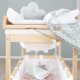 roba Bade Wickel Kombi Baby Pool Wickeltisch klappbar, mit integrierter Badewanne, natur - B-Ware sehr gut