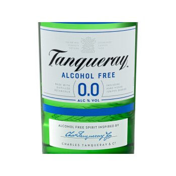 Tanqueray 0,0% Vol alkoholfrei
