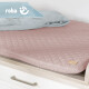 roba Wickelauflage soft roba Style, 85 x 75 cm, abwischbar, rosa/mauve - B-Ware neuwertig