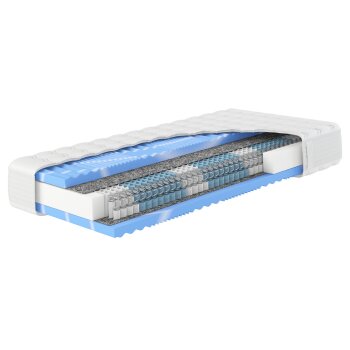 Hn8 7-Zonen Taschenfederkernmatratze XXL Gelstar T-1000,...