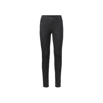 esmara® Damen Jeans, Super Skinny Fit, mit normaler Leibhöhe (schwarz, 40) - B-Ware neuwertig