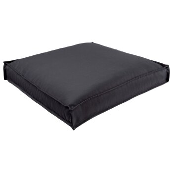 LIVARNO home Outdoor Bodensitzkissen, 60 x 60 cm (anthrazit) - B-Ware Transportschaden Kosmetisch