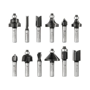 PARKSIDE® Fräsbits für Oberfräse »PFB 12 A1«, 12-teilig - B-Ware neuwertig