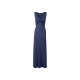 esmara® Damen Maxikleid, tailliert geschnitten, mit ressourcenschonender Viskose (blau, XS(32/34)) - B-Ware sehr gut