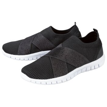 esmara® Damen Sneaker, mit Barfußtechnologie (schwarz, 38) - B-Ware sehr gut