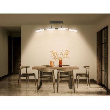 LIVARNO home LED-Deckenleuchte / LED-Pendelleuchte, blendfreie Beleuchtung (Deckenleuchte Balken gebogen) - B-Ware gut