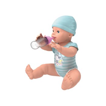 Playtive Babypuppe »Toni«, mit Trink- und Nässefunktion (türkis) - B-Ware sehr gut