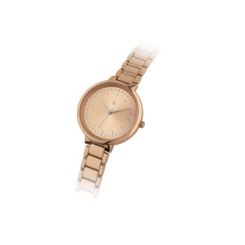 AURIOL® Damen Armbanduhr-Schmuckset, 2-teilig (Armband roségold) - B-Ware sehr gut