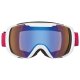 CRIVIT® Ski- und Snowboardbrille für Damen / Herren, blau verspiegelt/weiß- B-Ware Sonstiges