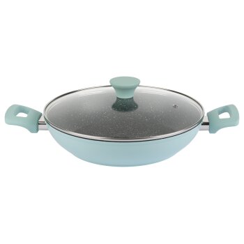 ERNESTO® Aluminium-Servierpfanne, mit Deckel,...