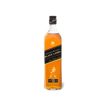 Johnnie Walker Black Label Blended Scotch Whisky 12 Jahre...